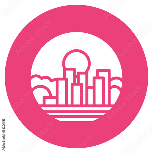 City Tour Vector Icon