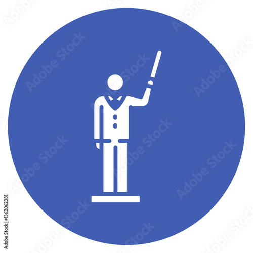 Conductor Vector Icon