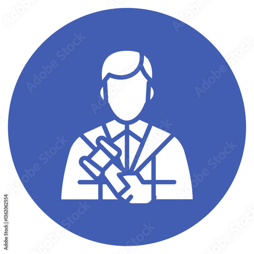 Judge Vector Icon