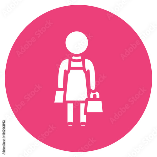 Shopkeeper Vector Icon