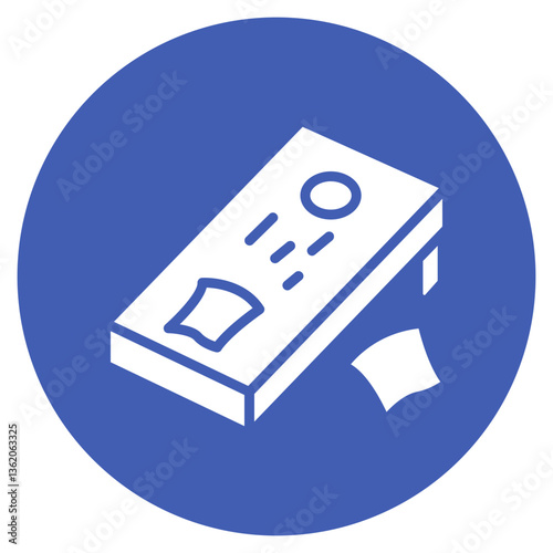 Cornhole Game Vector Icon