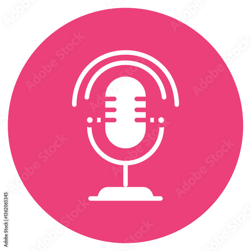 Live Broadcast Vector Icon