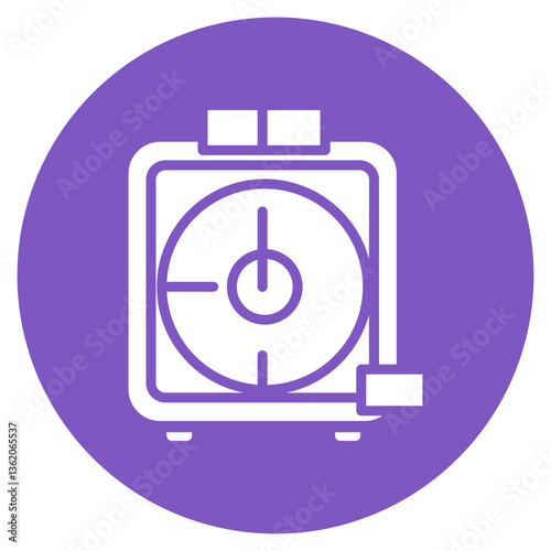 News Countdown Timer Vector Icon