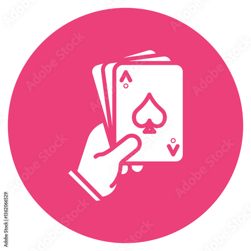 Bluff Vector Icon