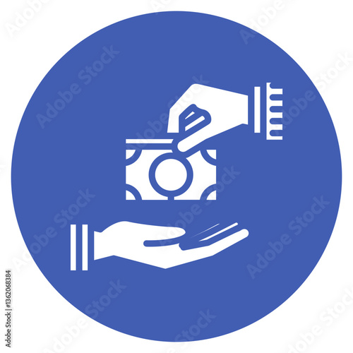 Bribery Web Vector Icon
