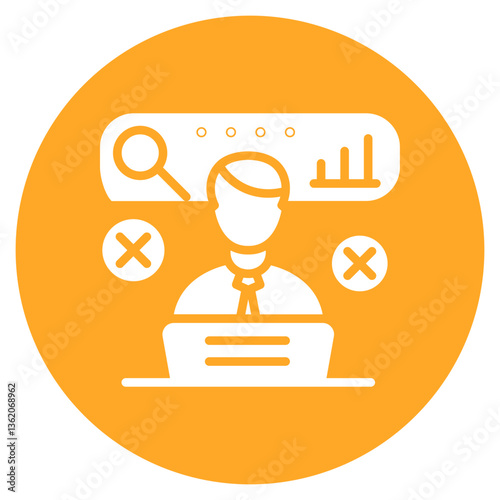 Manipulated Reports Vector Icon
