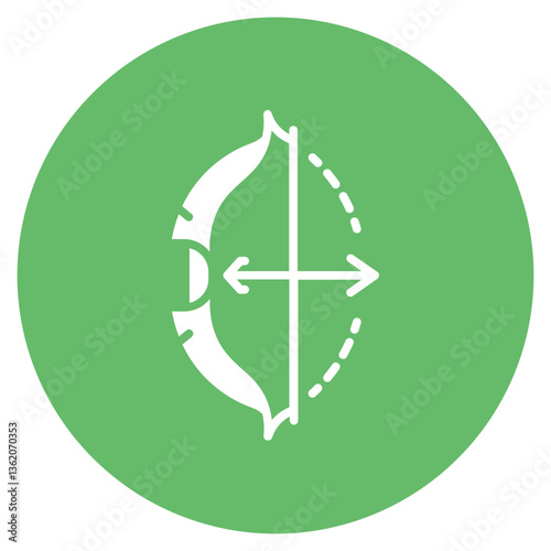 Folding Bow Vector Icon