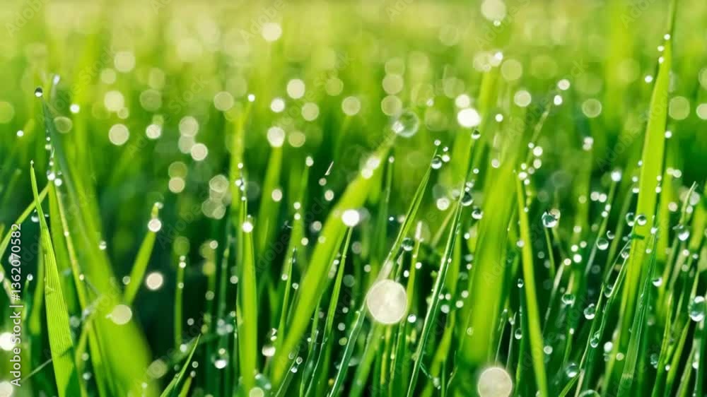 dew on grass