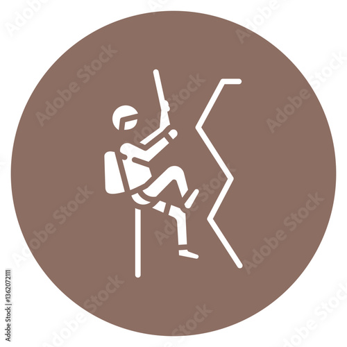 Climbing Sling Dyneema Vector Icon