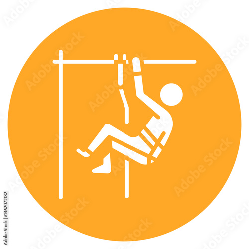Climbing Tension Board Vector Icon