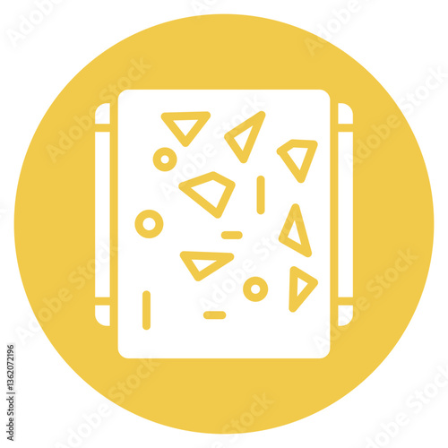 Climbing Training Board Vector Icon