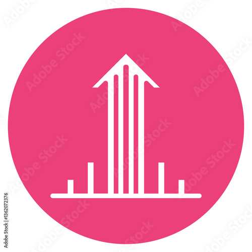 Vertical Ascent Vector Icon
