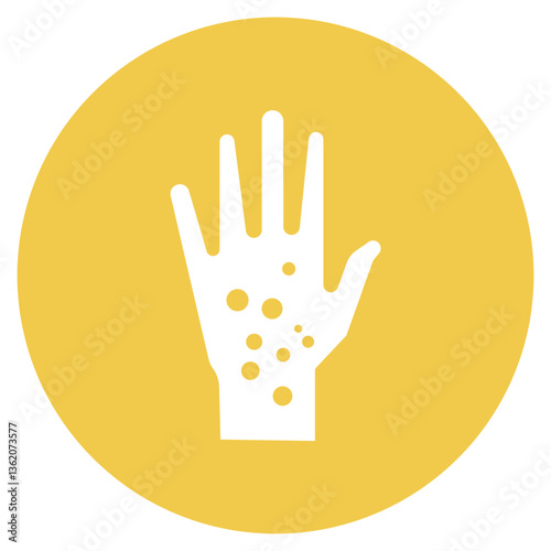 Contact Dermatitis Vector Icon