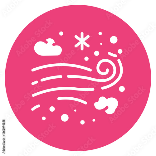 Wind Allergens Vector Icon