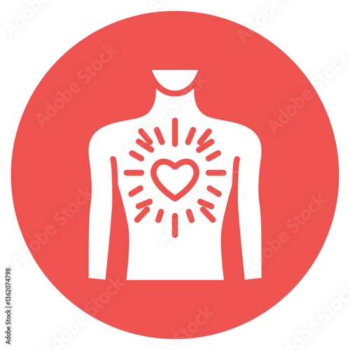 Radiating Pain Vector Icon