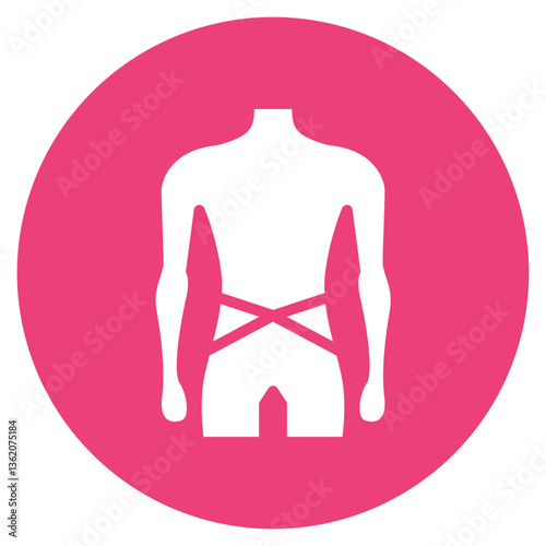 Side Stitch Vector Icon