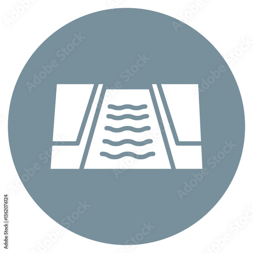 Canal Overflow Vector Icon