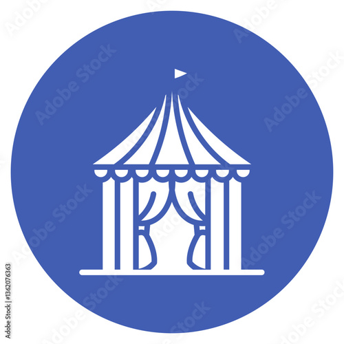 Monsoon Carnival Vector Icon