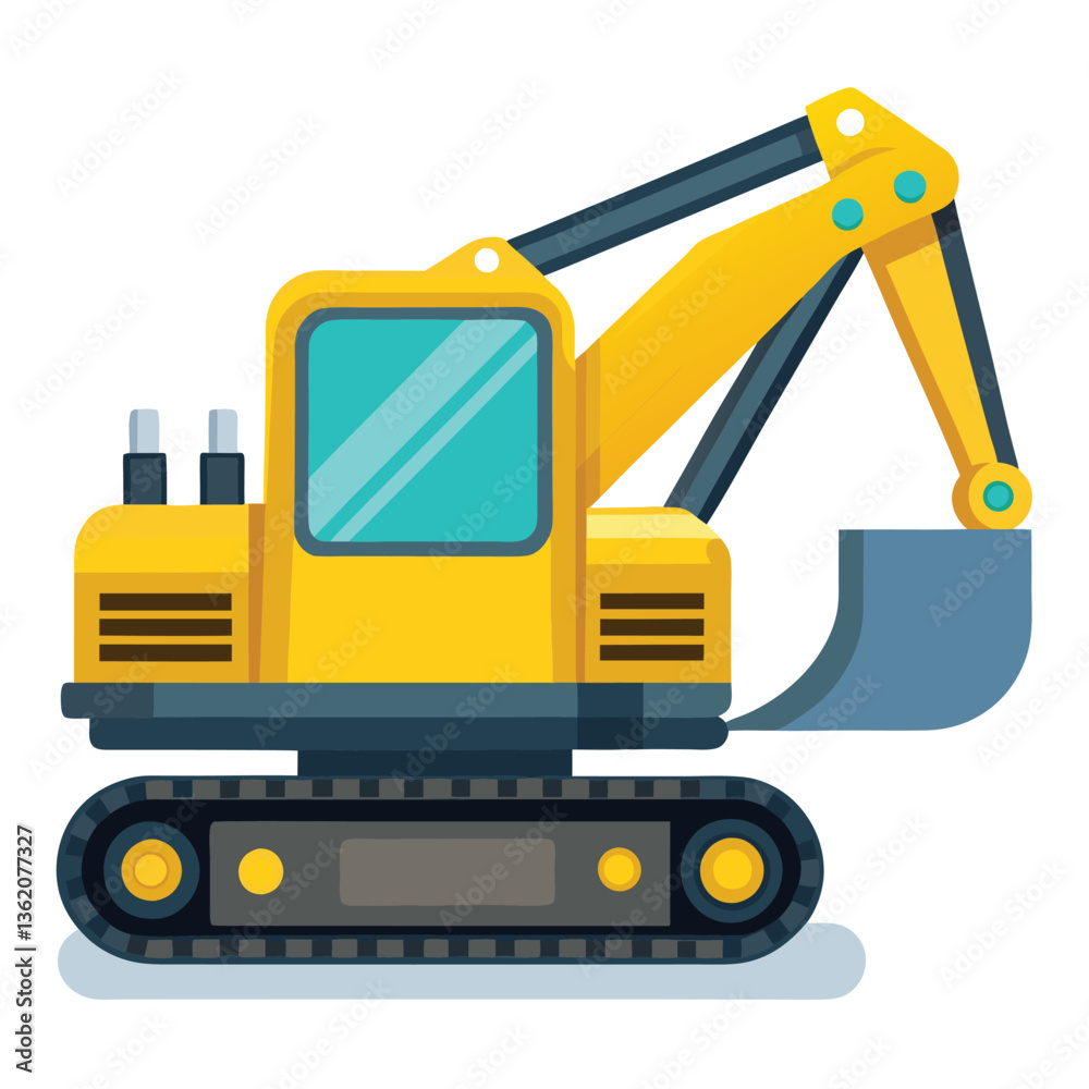 excavator vector excavator vector