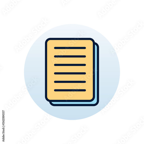 Assignment Vector icon