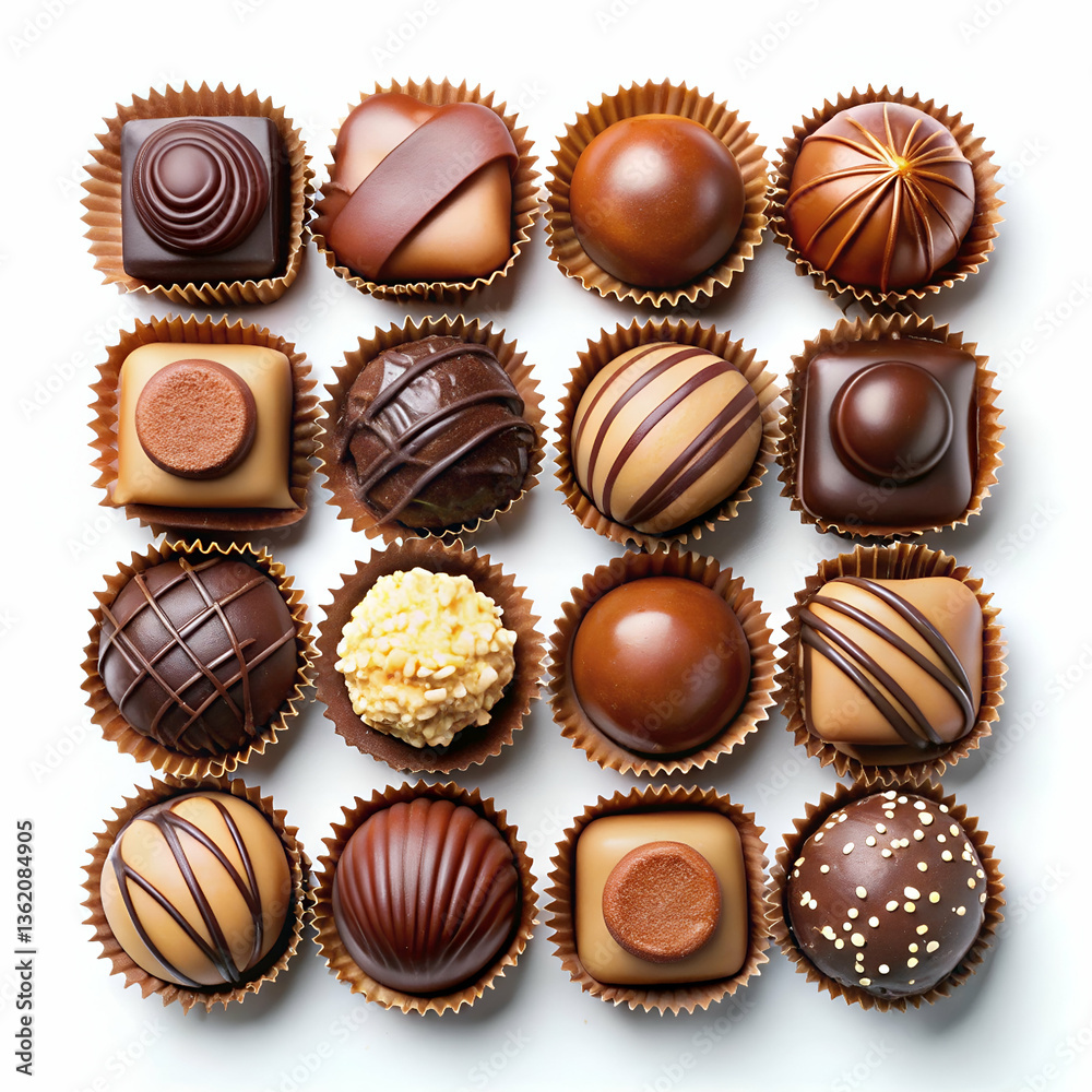 Set of Chocolate isolated on transparent background
Set of Chocolate isolated on transparent background