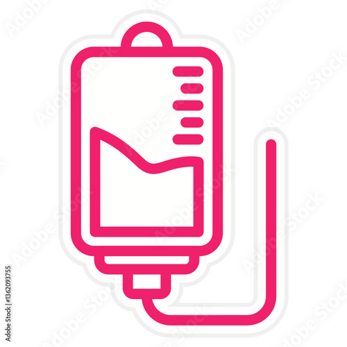Vector Design Perfusion Icon Style