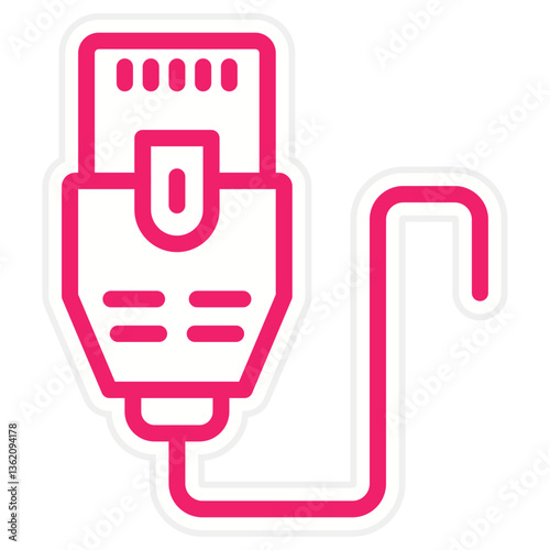 Vector Design Ethernet Icon Style