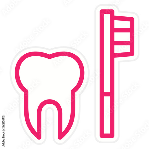 Teeth Icon Style