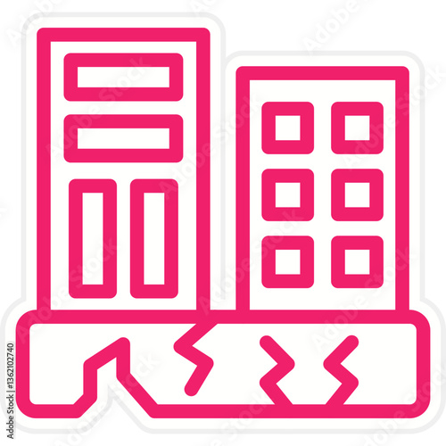 Earthquake Icon Style