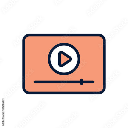 Live Streaming Vector icon