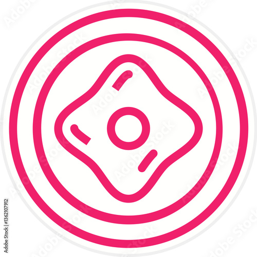 Omelette Icon Style