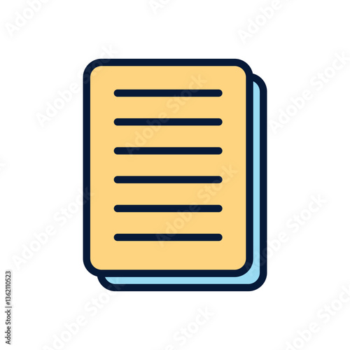 Assignment Vector icon