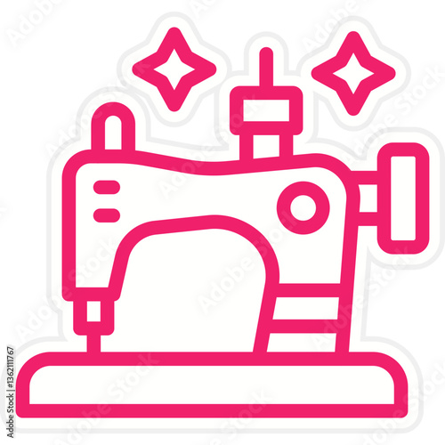 Sewing Machine Icon Style
