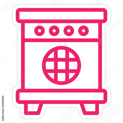 Air Heater Icon Style