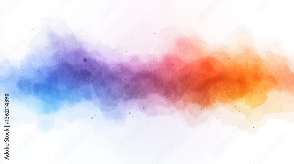 Dynamic abstract watercolor background with vibrant hues and seamless color blends Dynamic abstract watercolor background with vibrant hues and seamless color blends
