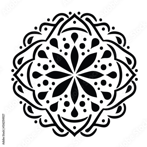 vector floral ornament
