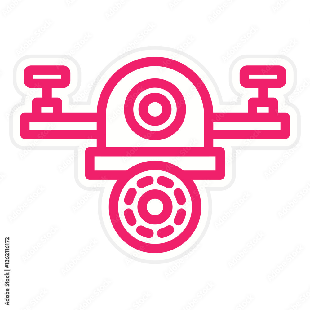 Camera Drone Icon Style Camera Drone Icon Style