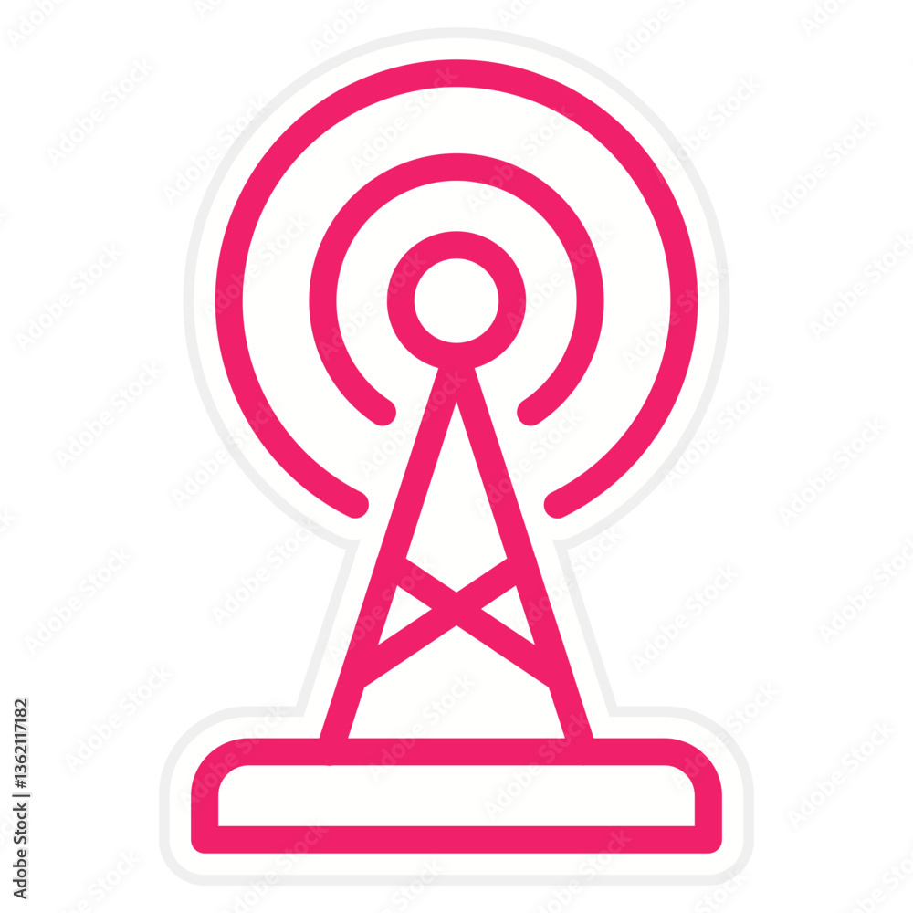 Army Antenna Icon Style Army Antenna Icon Style