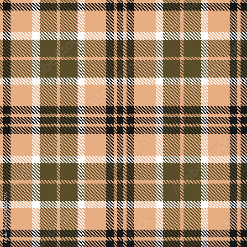 Wallpaper Mural Modern Dark Pinkish Tan Seamless Tartan Textile Design Torontodigital.ca