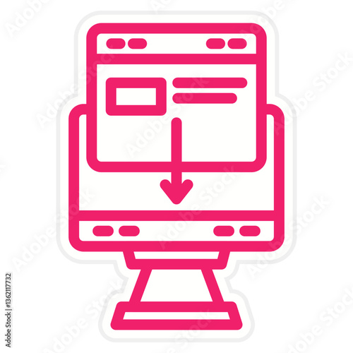 Landing Page Icon Style