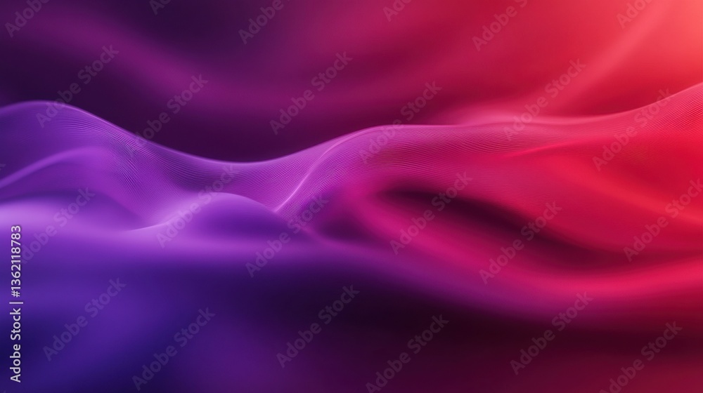 Fototapeta premium Blurred gradient red to purple abstract background