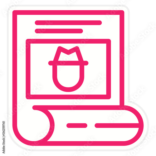 Wanted Icon Style