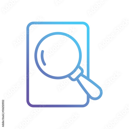 Research Vector icon