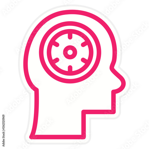 Mental Control Icon Style