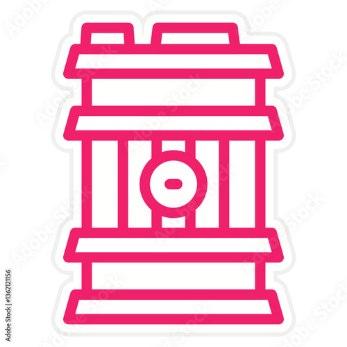 Barrels Icon Style