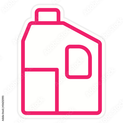 Oil Canister Icon Style