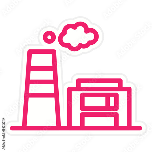 Power Plant Icon Style