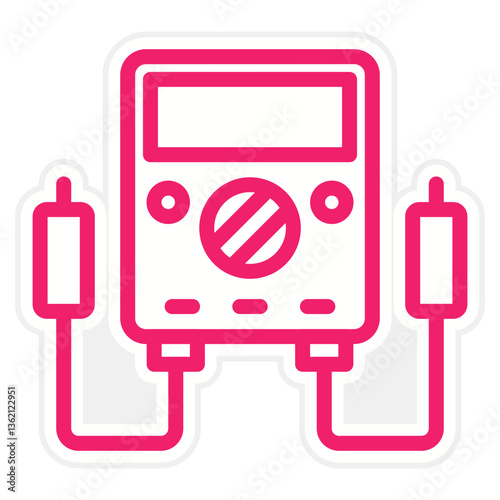 Multimeter Icon Style
