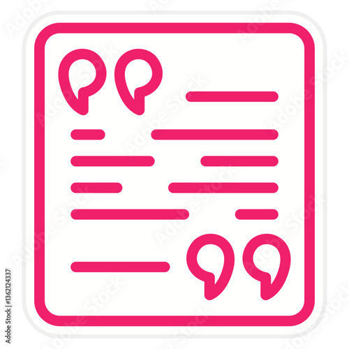 Quotes Icon Style
