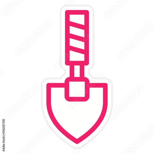 Trowel Icon Style